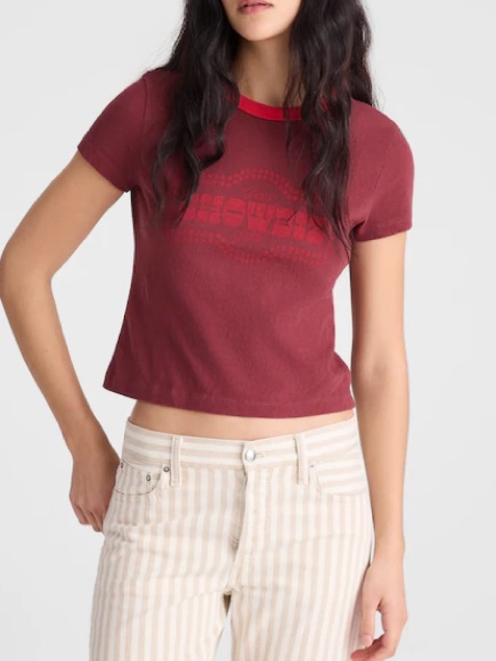 Madewell relaxed baby tee